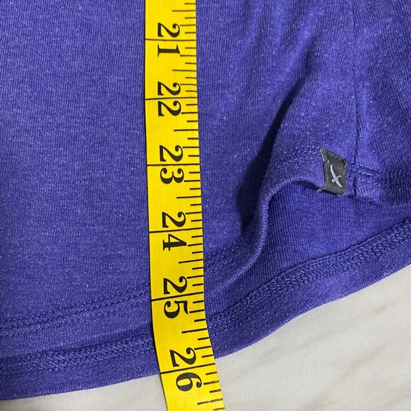 Eddie Bauer Striped Sleeve Lightweight Hoodie Purple Indigo‎ Blue XS - Picture 8 of 9